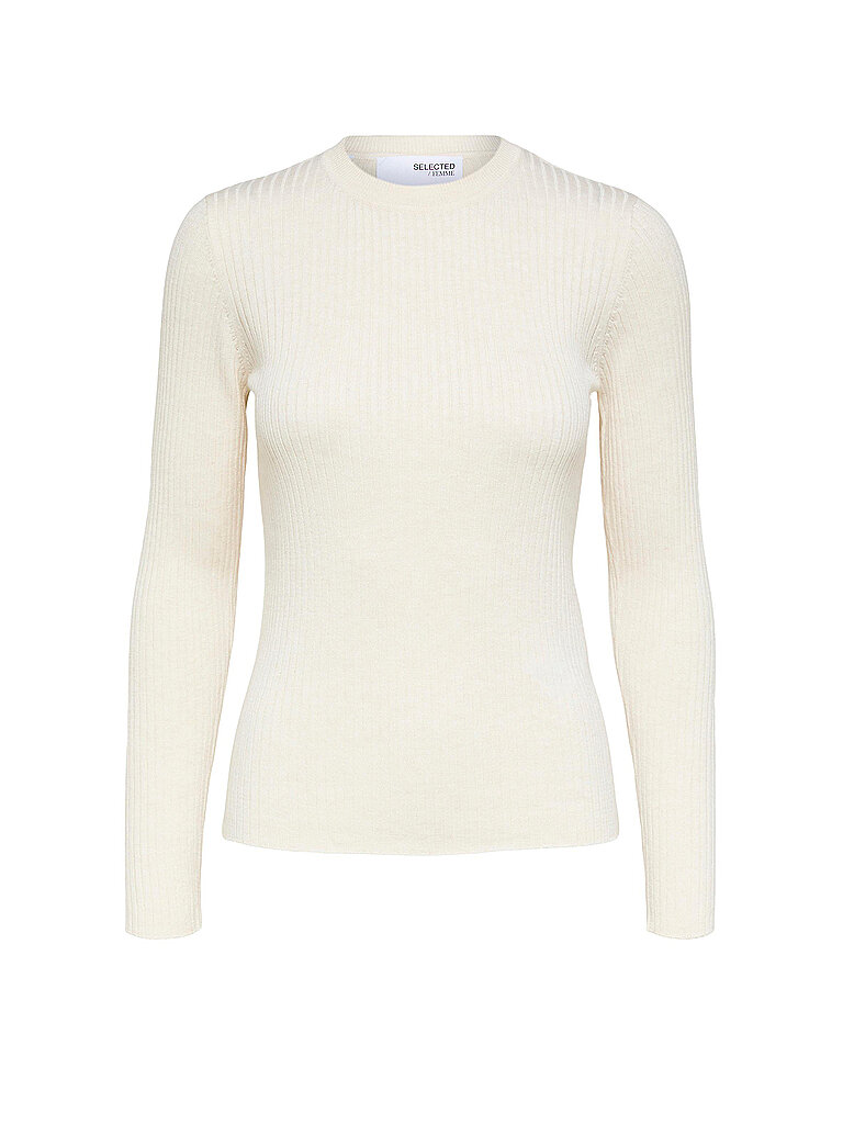SELECTED FEMME Pullover SLFLYDIA beige | L